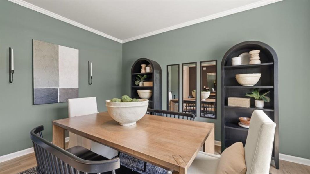 Furnished interior view inside a new home in Fairhaven, Lithia Springs (Image 31).