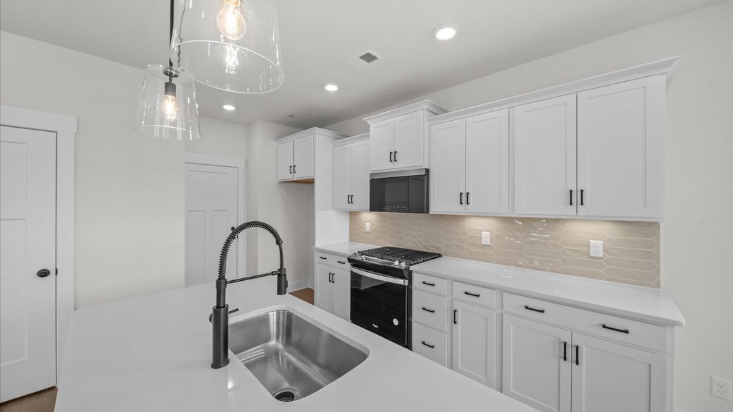 Representative furnished interior of a home built from the Beramont by DRB Homes in Fox Hollow, Spartanburg (Image 11). Representative furnished interior of a home built from the Beramont by DRB Homes in Fox Hollow, Spartanburg (Image 11).