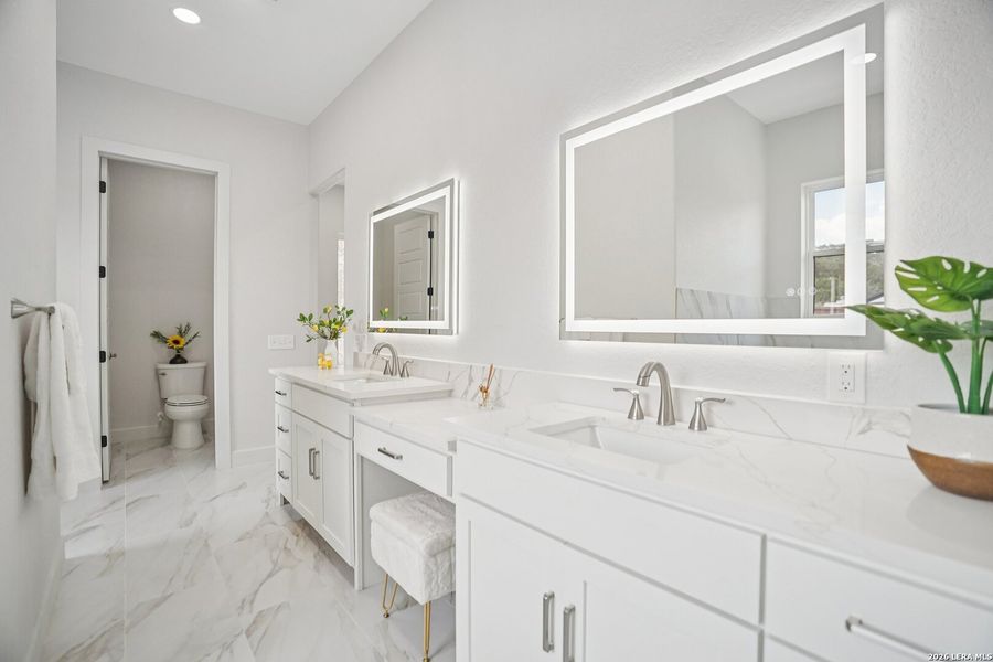 Furnished interior view inside a new home in , San Antonio (Image 5).