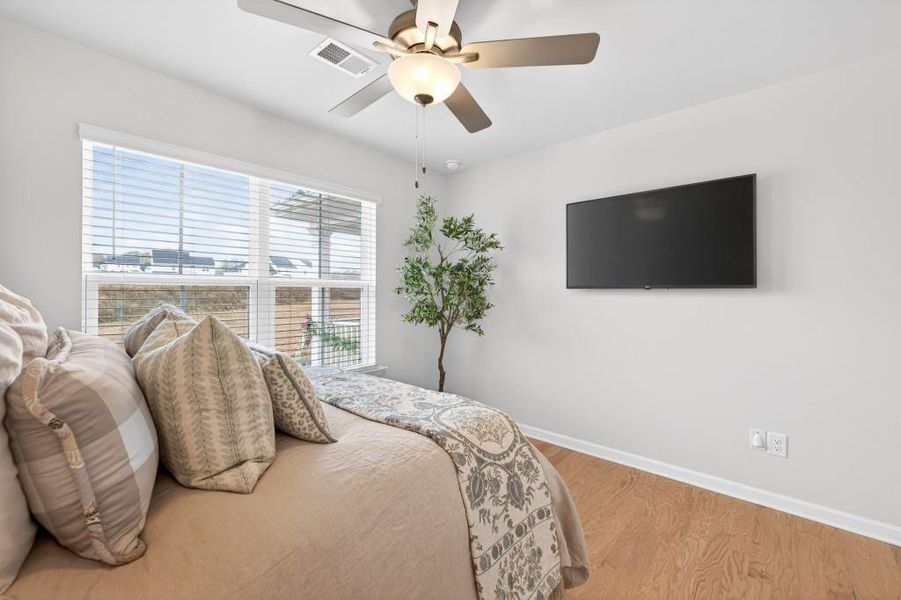 Furnished interior view inside a new home in Reunion, Flowery Branch (Image 62). Furnished interior view inside a new home in Reunion, Flowery Branch (Image 62).