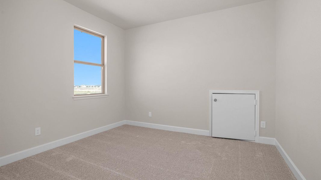 Spacious, unfurnished interior of a new home in Valencia 50', Manvel (Image 12).