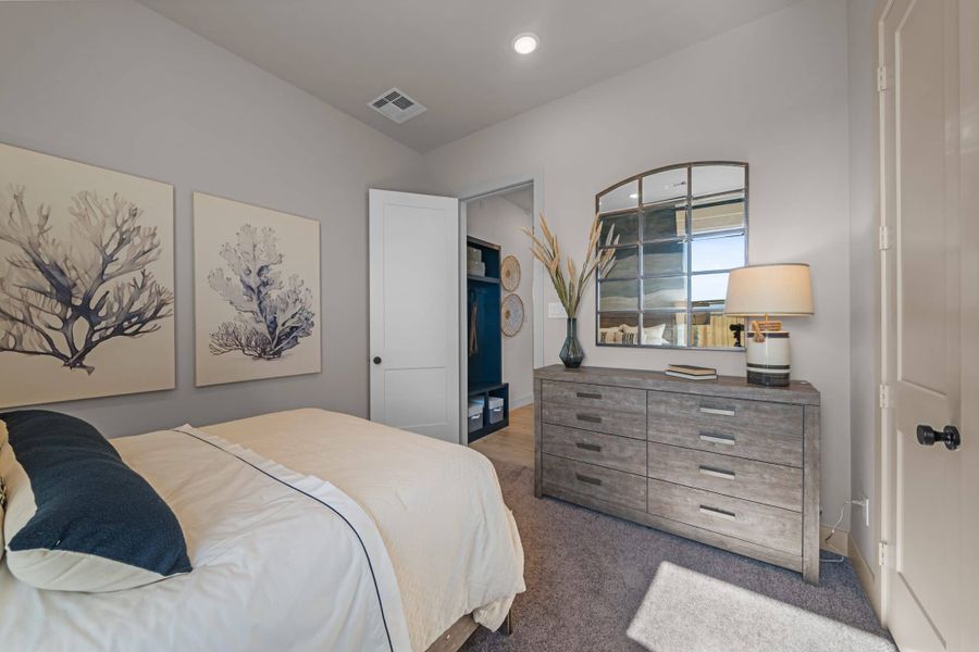 Furnished interior view inside a new home in Wood Leaf Reserve, Tomball (Image 7). Furnished interior view inside a new home in Wood Leaf Reserve, Tomball (Image 7).