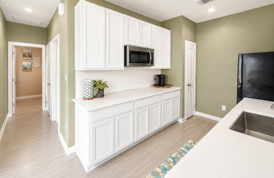 Furnished interior view inside a new home in Grand Oaks Reserve, Cleveland (Image 5).