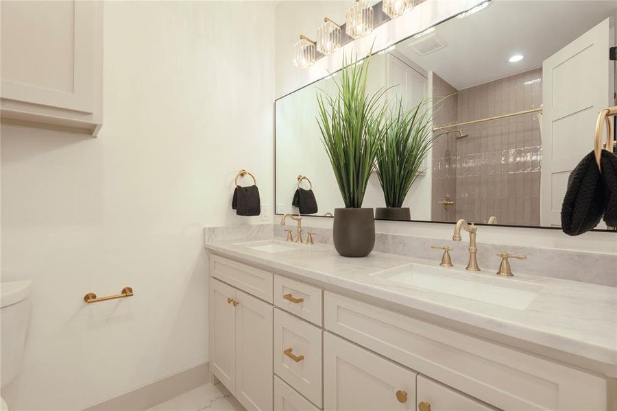 Furnished interior view inside a new home in , McKinney (Image 7).