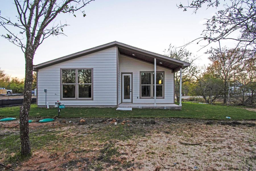 Exterior details and patio area of a home in , Bastrop (Image 3).