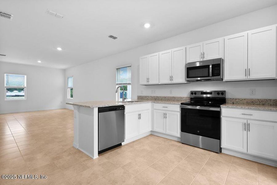 Furnished interior view inside a new home in Sabal Terrace, Jacksonville (Image 8).