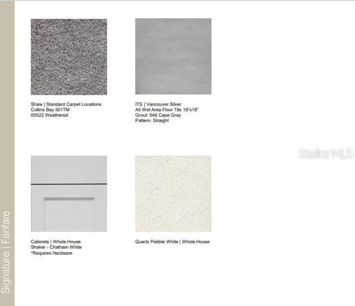 Design Selections. Home is under construction and selections are subject to change. Design Selections. Home is under construction and selections are subject to change.