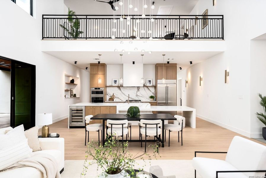 Furnished interior view inside a new home in , San Antonio (Image 38).