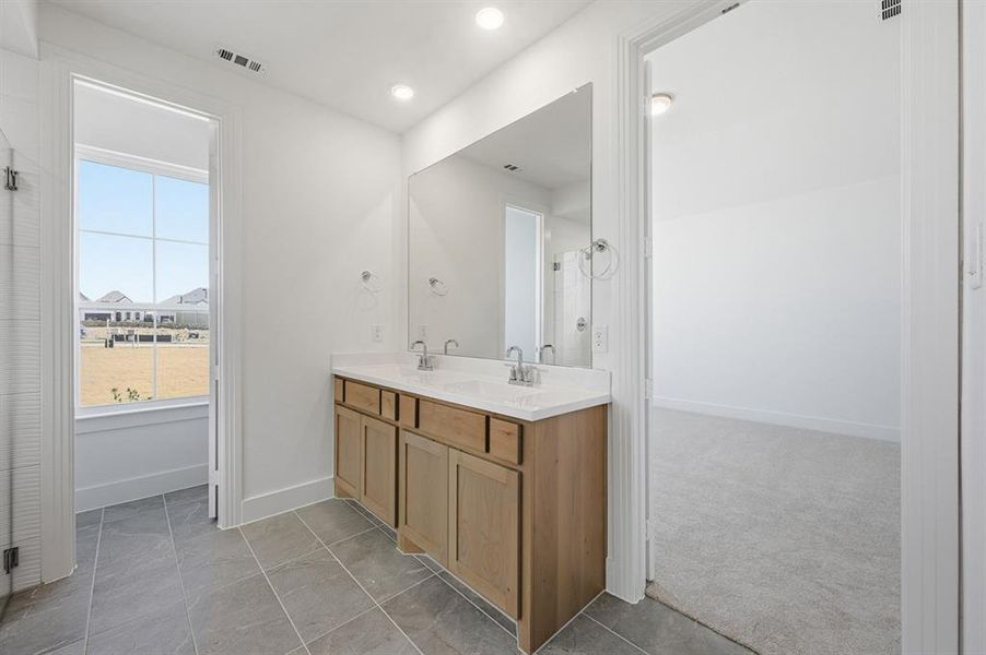 Furnished interior view inside a new home in Pecan Square, Northlake (Image 7).