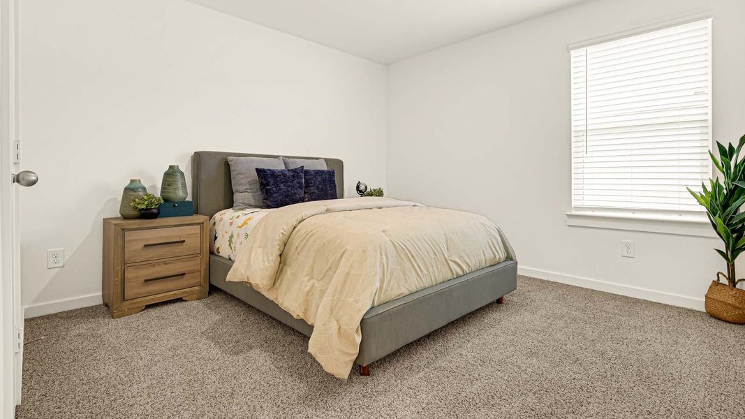 Furnished interior view inside a new home in Evergreen, Rosenberg (Image 8). Furnished interior view inside a new home in Evergreen, Rosenberg (Image 8).