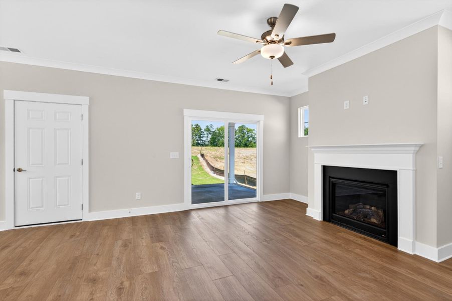 Spacious, unfurnished interior of a new home in Colleton Park, Aiken (Image 16). Spacious, unfurnished interior of a new home in Colleton Park, Aiken (Image 16).