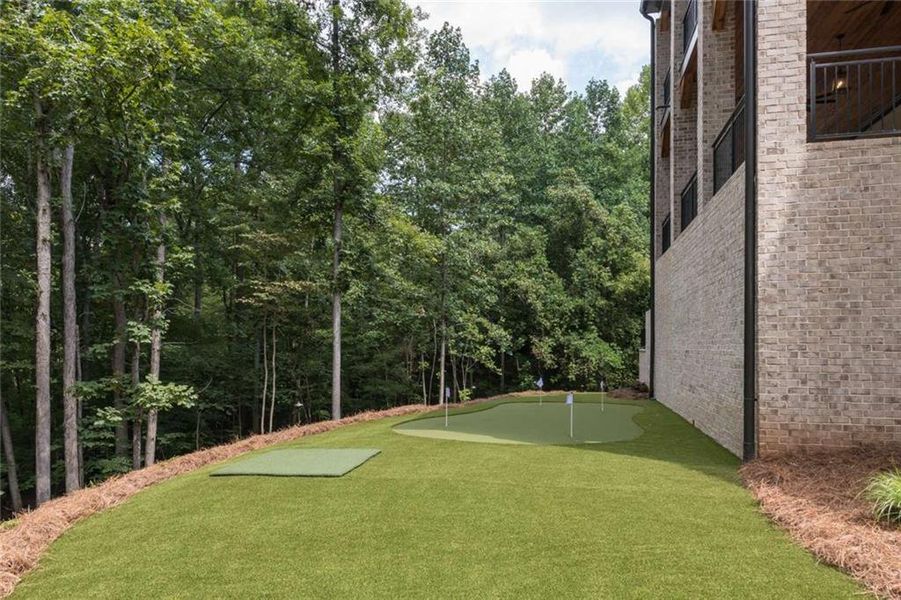 Exterior details and patio area of a home in , Alpharetta (Image 32). Exterior details and patio area of a home in , Alpharetta (Image 32).