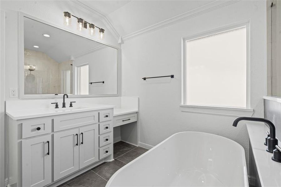 Furnished interior view inside a new home in Lanzara Ranch, Godley (Image 12).