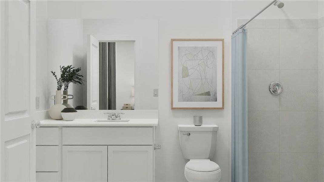 Furnished interior view inside a new home in , Alachua (Image 4).