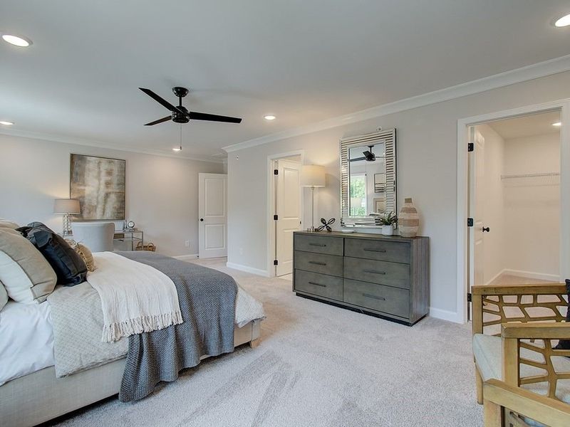 Furnished interior view inside a new home in Cherokee Township, Acworth (Image 15).