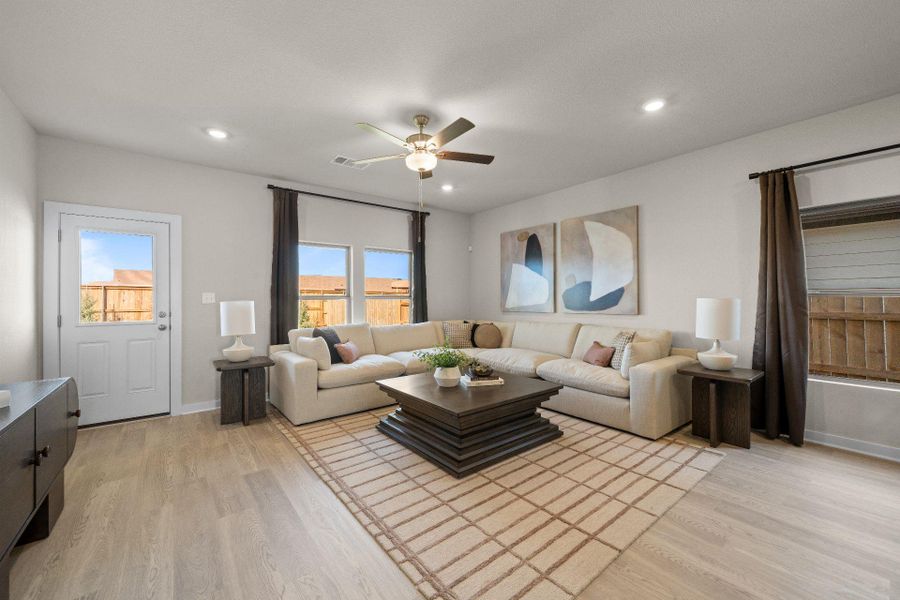 Open Family Room - Representative Photo