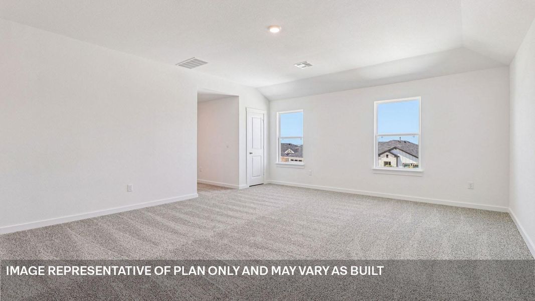 Spacious, unfurnished interior of a new home in Monarch Ranch, Manor (Image 18).