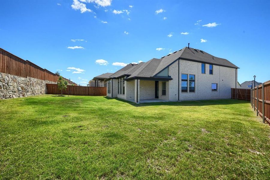 Exterior details and patio area of a home in , Fate (Image 27). Exterior details and patio area of a home in , Fate (Image 27).