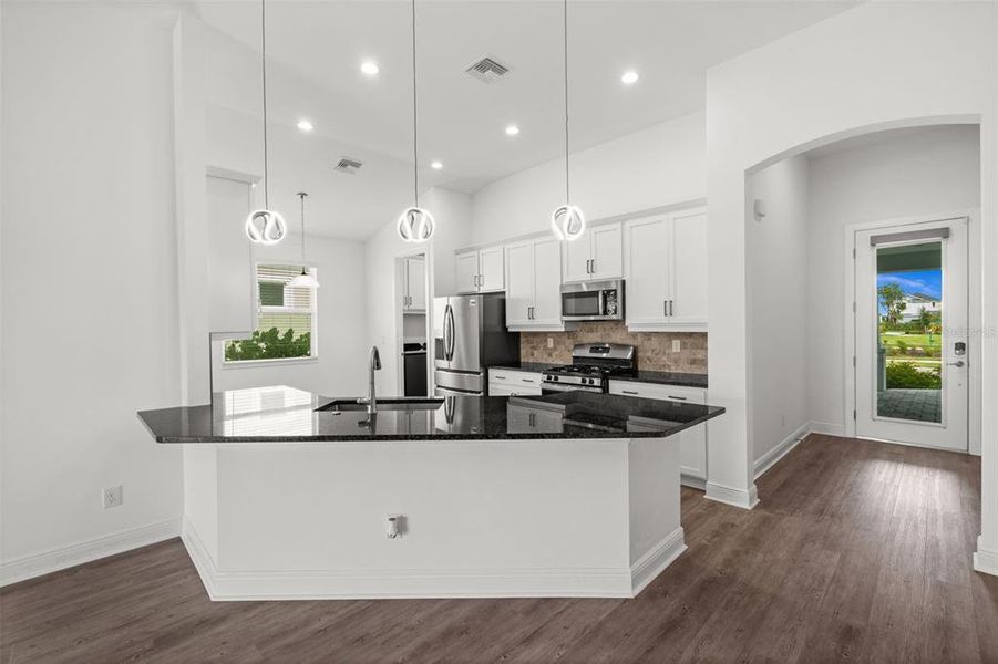Furnished interior view inside a new home in , Punta Gorda (Image 15).