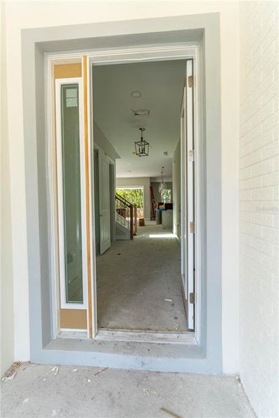 Exterior details and patio area of a home in City Homes - South Tampa, Tampa (Image 4).