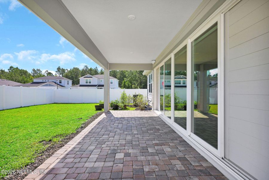 Exterior details and patio area of a home in Double Branch, Middleburg (Image 35). Exterior details and patio area of a home in Double Branch, Middleburg (Image 35).