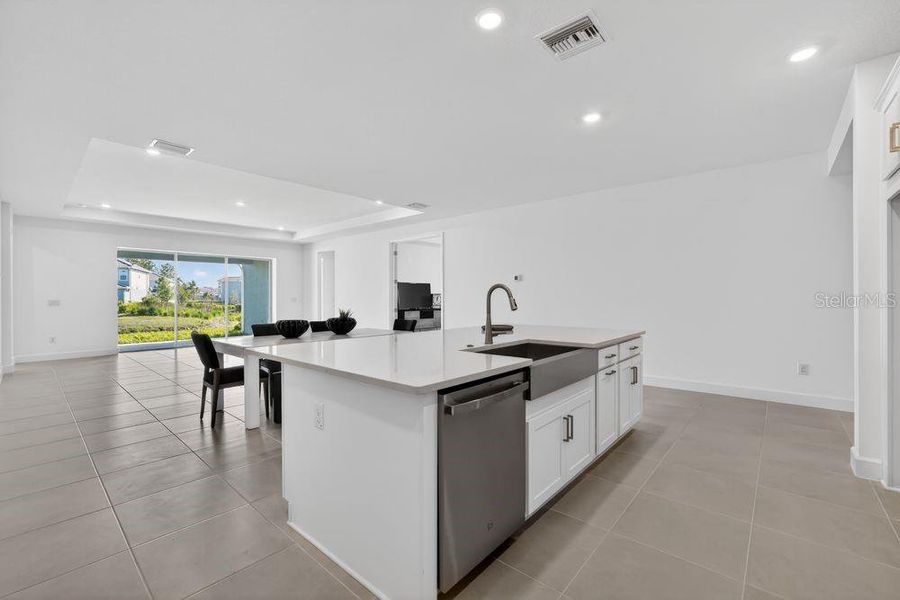 Furnished interior view inside a new home in Hammock at Two Rivers, Zephyrhills (Image 15).