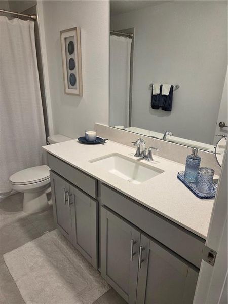 Furnished interior view inside a new home in , Kissimmee (Image 6).