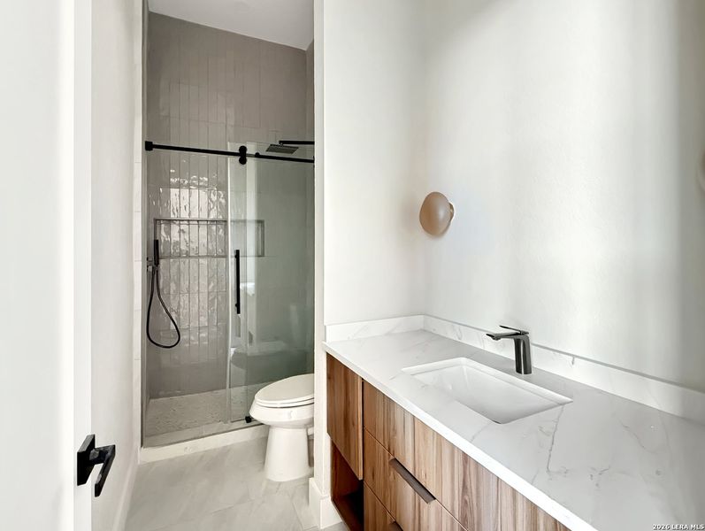 Furnished interior view inside a new home in , San Antonio (Image 4).