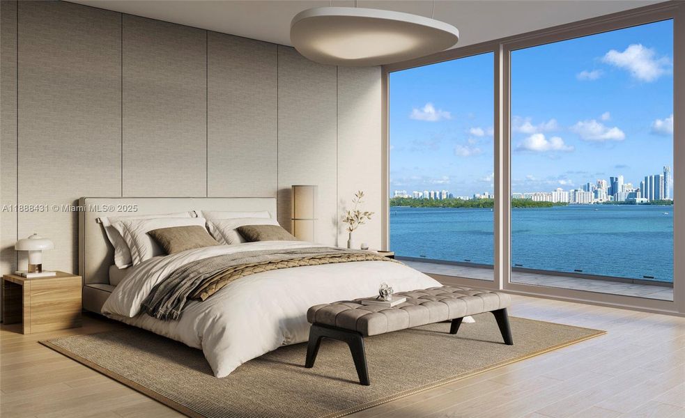 Furnished interior view inside a new home in , Bal Harbour (Image 3). Furnished interior view inside a new home in , Bal Harbour (Image 3).