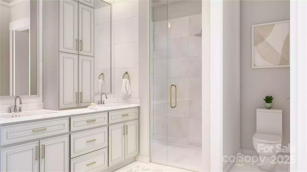 Furnished interior view inside a new home in , Sherrills Ford (Image 9).