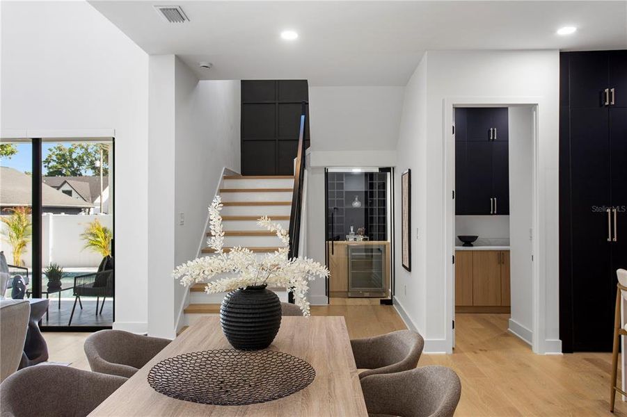 Furnished interior view inside a new home in , Tampa (Image 43).