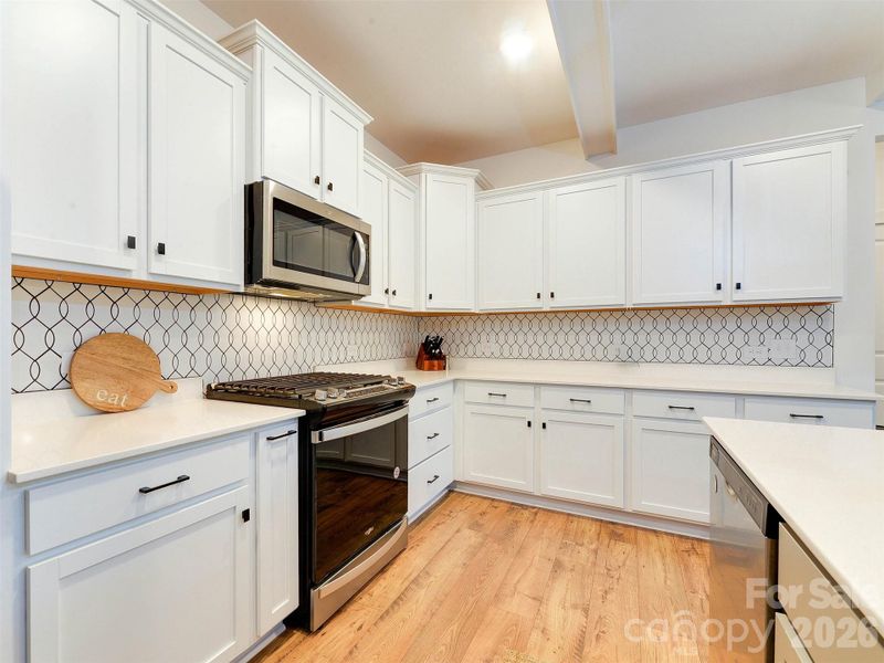 Furnished interior view inside a new home in , York (Image 19).