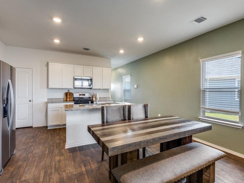Furnished interior view inside a new home in , Kyle (Image 11).