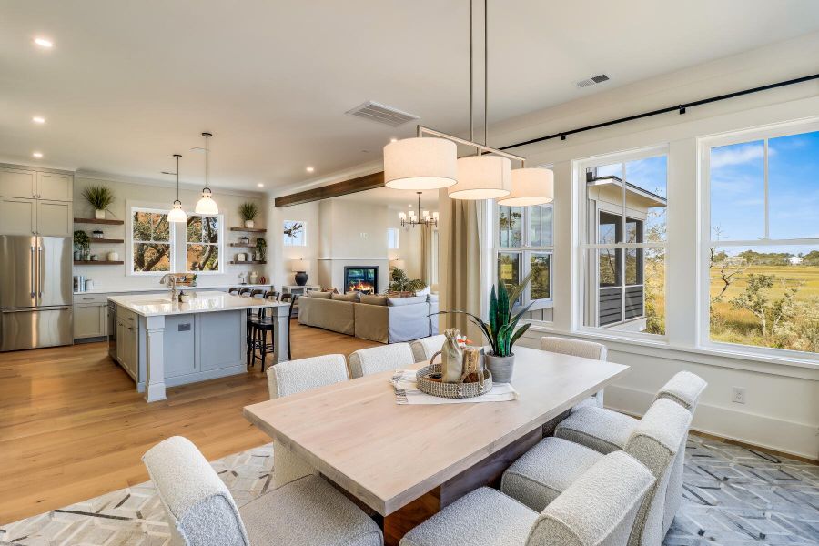 Furnished interior view inside a new home in The Preserve at Pennys Creek, Johns Island (Image 50).