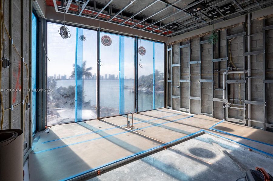 In-progress construction of a new home in , Miami Beach, FL (Image 10). In-progress construction of a new home in , Miami Beach, FL (Image 10).
