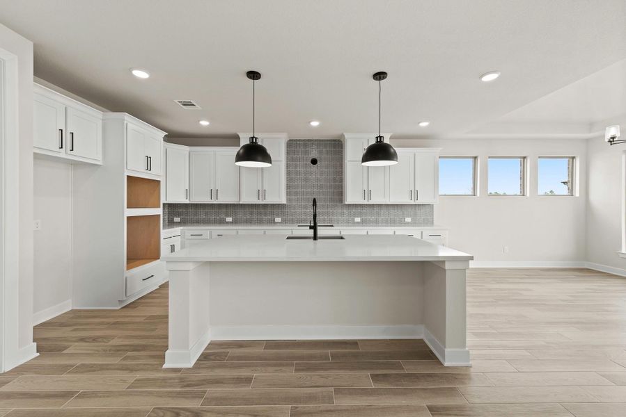 Furnished interior view inside a new home in ARTAVIA® - 60', Conroe (Image 7).