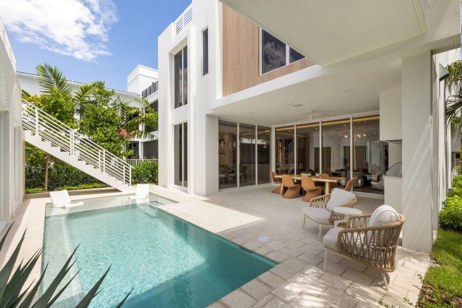 Exterior details and patio area of a home in , Delray Beach (Image 30).