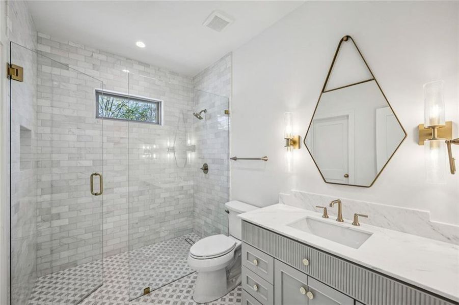 Furnished interior view inside a new home in , Brookhaven (Image 11).