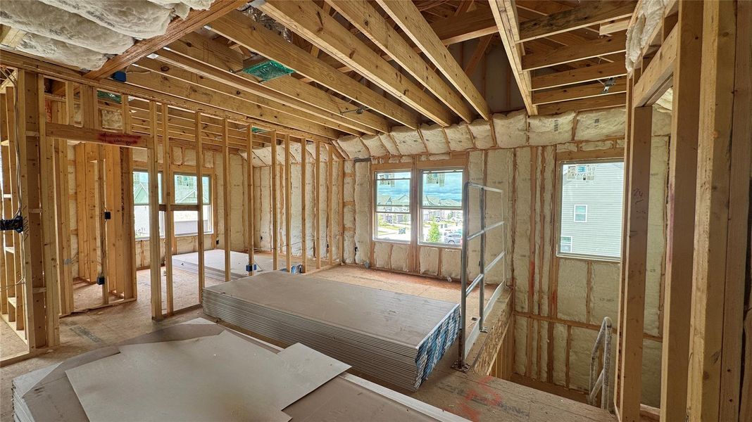 In-progress construction of a new home in Cannon Ranch, Dripping Springs, TX (Image 11).