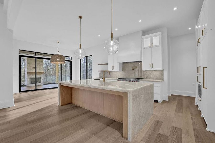 Furnished interior view inside a new home in , Johns Creek (Image 7).