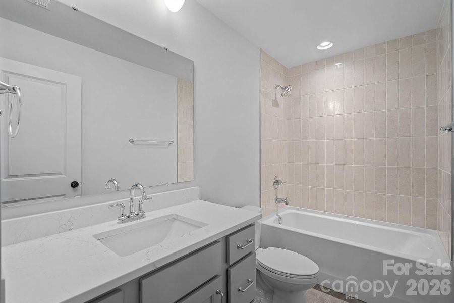 Furnished interior view inside a new home in , Charlotte (Image 9).