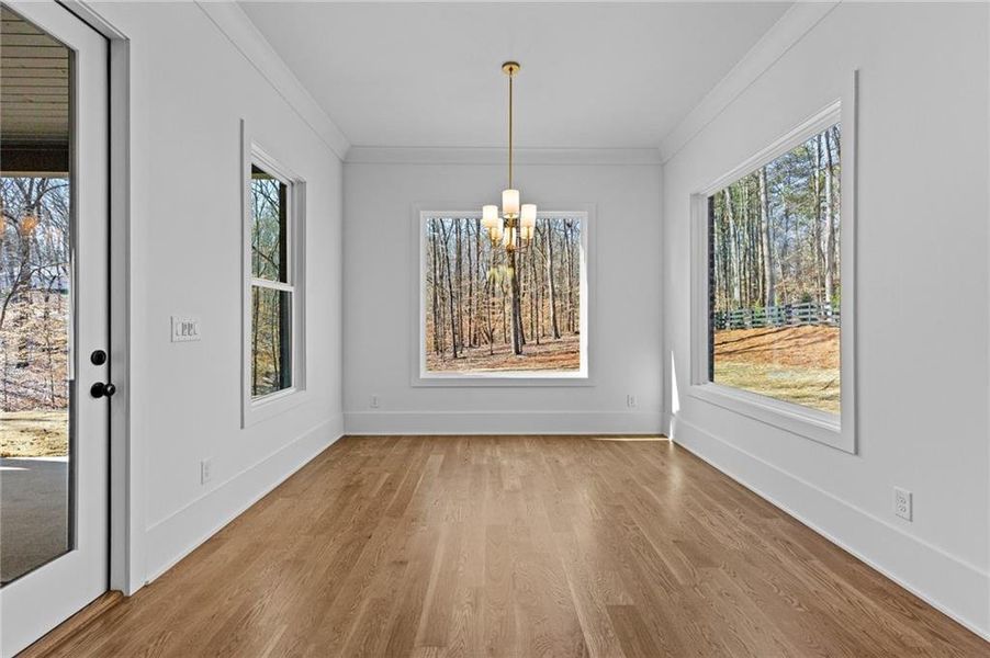 Spacious, unfurnished interior of a new home in , Lawrenceville (Image 29).