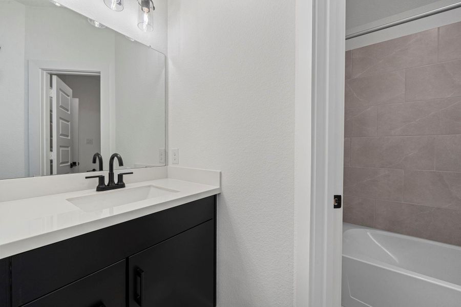 Furnished interior view inside a new home in Fulbrook on Fulshear Creek 60', Fulshear (Image 11). Furnished interior view inside a new home in Fulbrook on Fulshear Creek 60', Fulshear (Image 11).