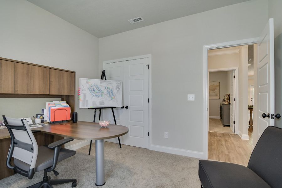 Furnished interior view inside a new home in , Edgefield (Image 4).