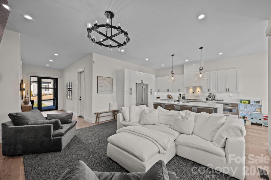 Furnished interior view inside a new home in , Arden (Image 32).