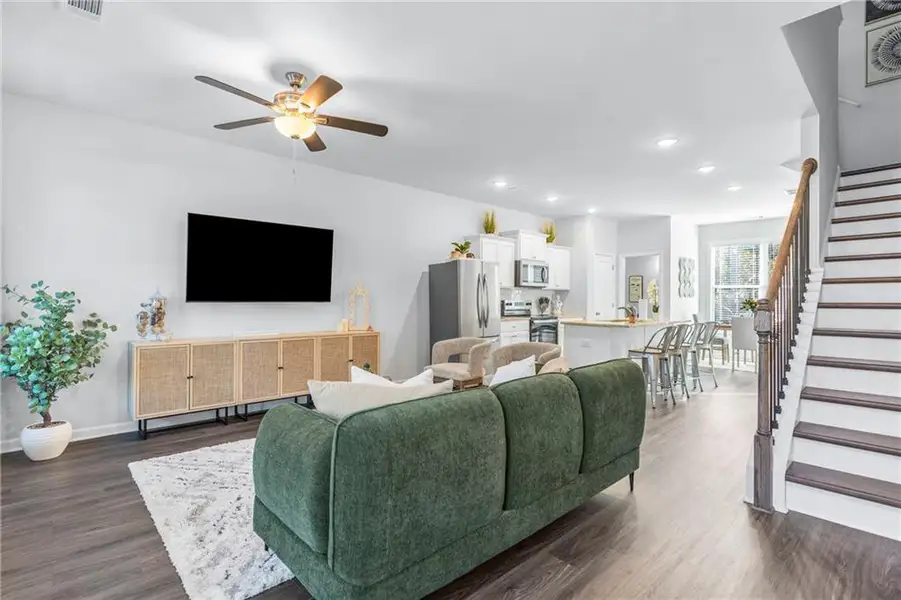 Furnished interior view inside a new home in , Lawrenceville (Image 8).