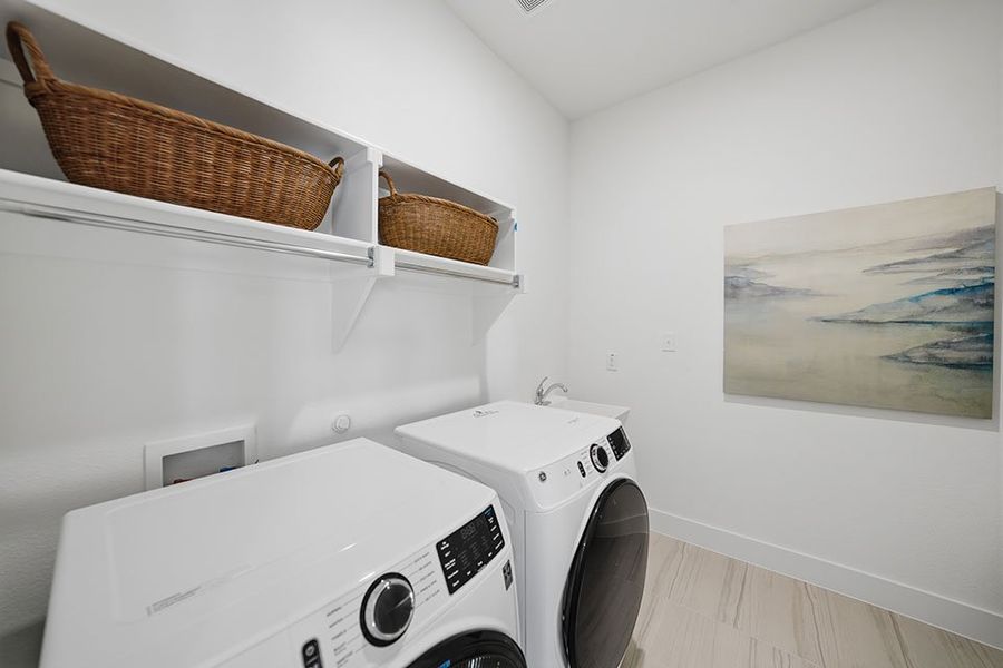 Furnished interior view inside a new home in Devonshire, Forney (Image 16).