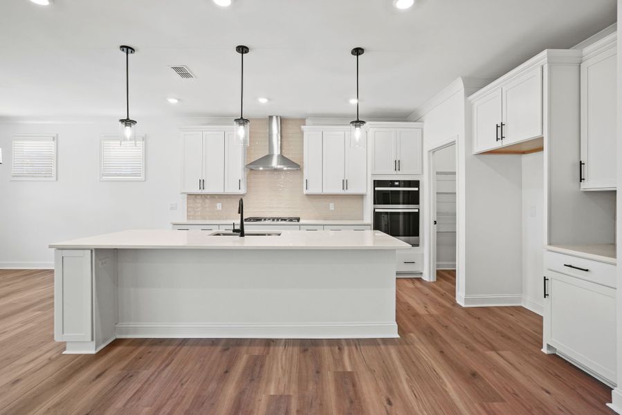 Furnished interior view inside a new home in Carolina Riverside, Belmont (Image 11).