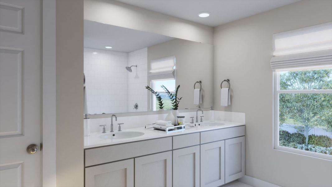 Representative furnished interior of a home built from the Finn by Risewell Homes in Hodges Reserve, Howey-in-the-Hills (Image 13). Representative furnished interior of a home built from the Finn by Risewell Homes in Hodges Reserve, Howey-in-the-Hills (Image 13).