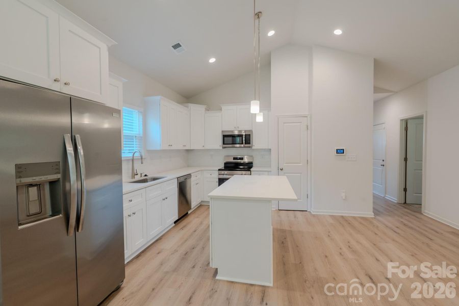 Furnished interior view inside a new home in Northway at Echo Glen, Charlotte (Image 6).